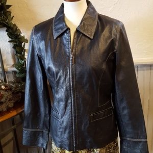 💕bagatelle* Leather Coat